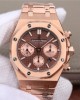 AUDEMARS PIGUET ROYAL OAK CHRONOGRAPH 26331OR.OO.1220OR.02 OM FACTORY BROWN DIAL