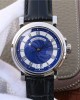 BREGUET MARINE 5817 BLUE DIAL COWHIDE STRAP