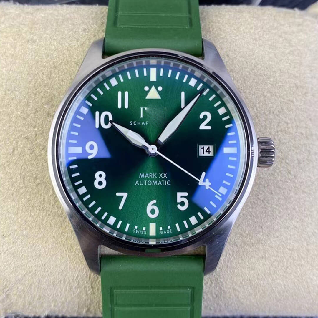 IWC PILOT IW328205 M+ FACTORY GREEN STRAP