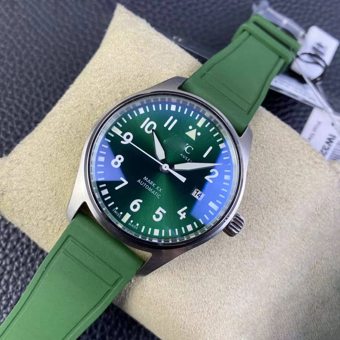 IWC PILOT IW328205 M+ FACTORY GREEN STRAP