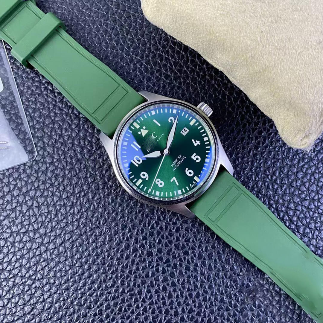 IWC PILOT IW328205 M+ FACTORY GREEN STRAP