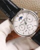 JAEGER-LECOULTRE MASTER ULTRA THIN MOON PERPETUAL CALENDAR 130842J V9 FACTORY WHITE DIAL