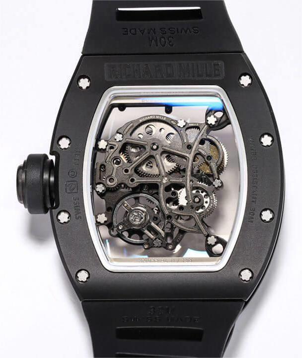 RICHARD MILLE RM-055 BBR FACTORY V2 BLACK CERAMIC