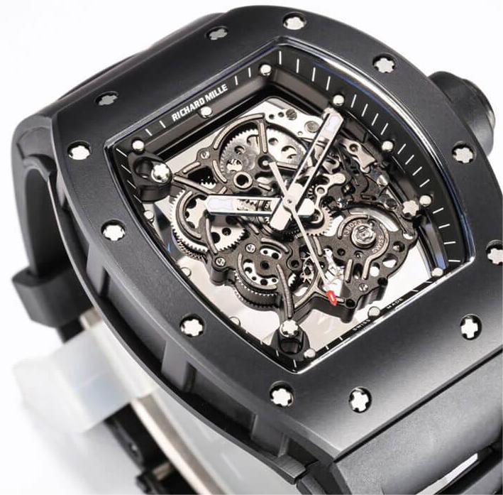 RICHARD MILLE RM-055 BBR FACTORY V2 BLACK CERAMIC