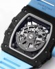 RICHARD MILLE RM35-02 BBR FACTORY BLUE RUBBER STRAP