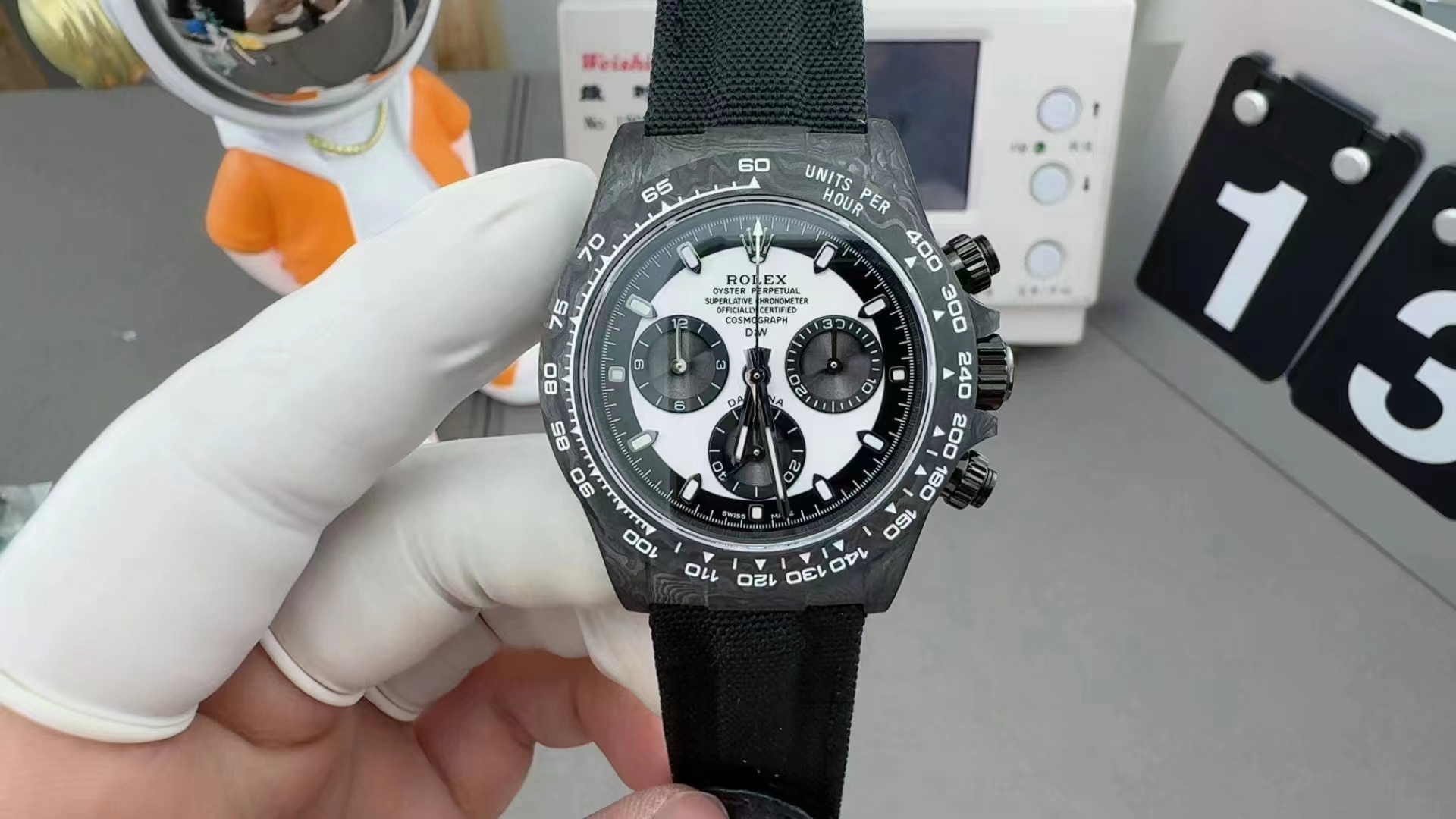 ROLEX DAYTONA COSMOGRAPH DIW CUSTOM VERSION NOOB FACTORY WHITE DIAL