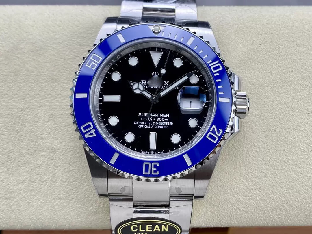 ROLEX SUBMARINER M126619LB-0003 41MM CLEAN FACTORY BLACK DIAL