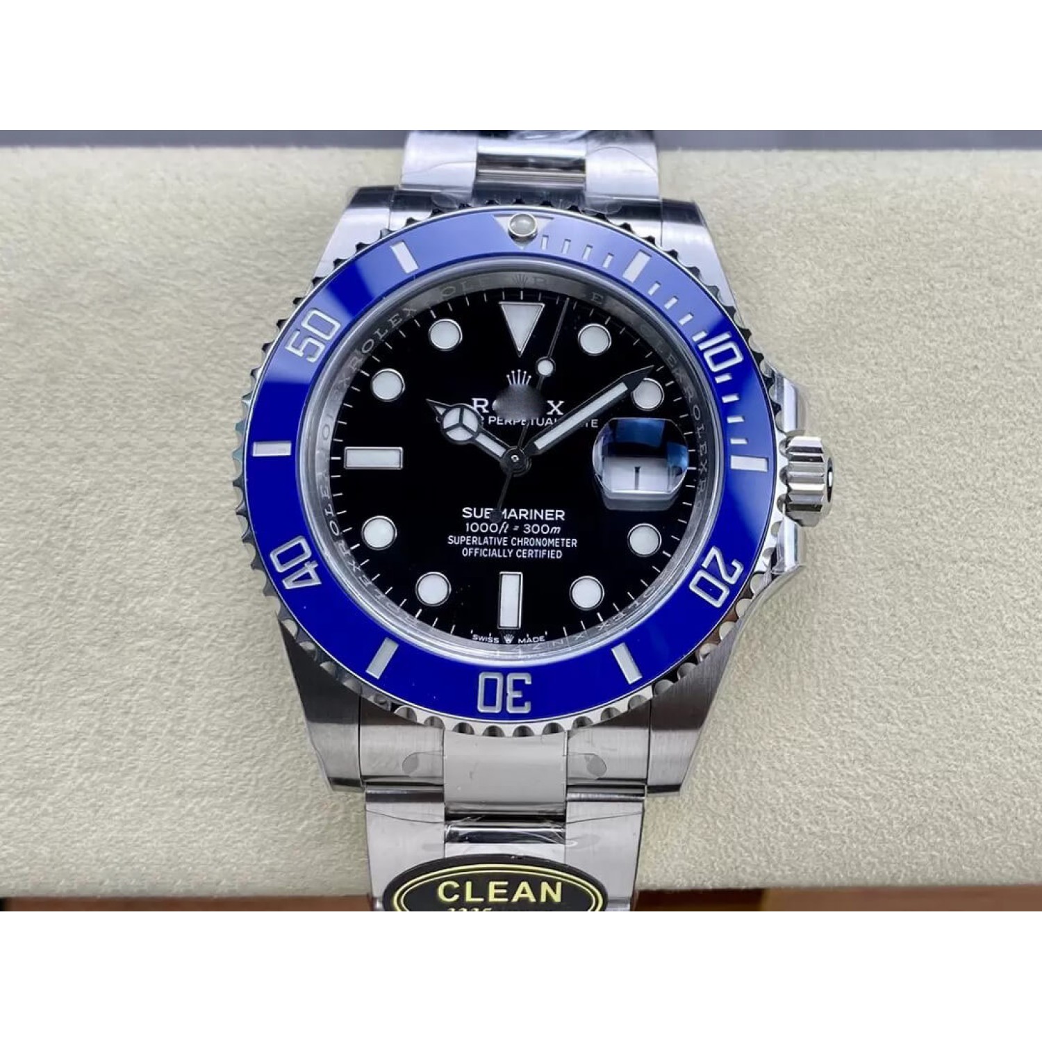 ROLEX SUBMARINER M126619LB-0003 41MM CLEAN FACTORY BLACK DIAL