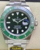 ROLEX SUBMARINER 116610LV-97200 CLEAN FACTORY V4 STAINLESS STEEL STRAP