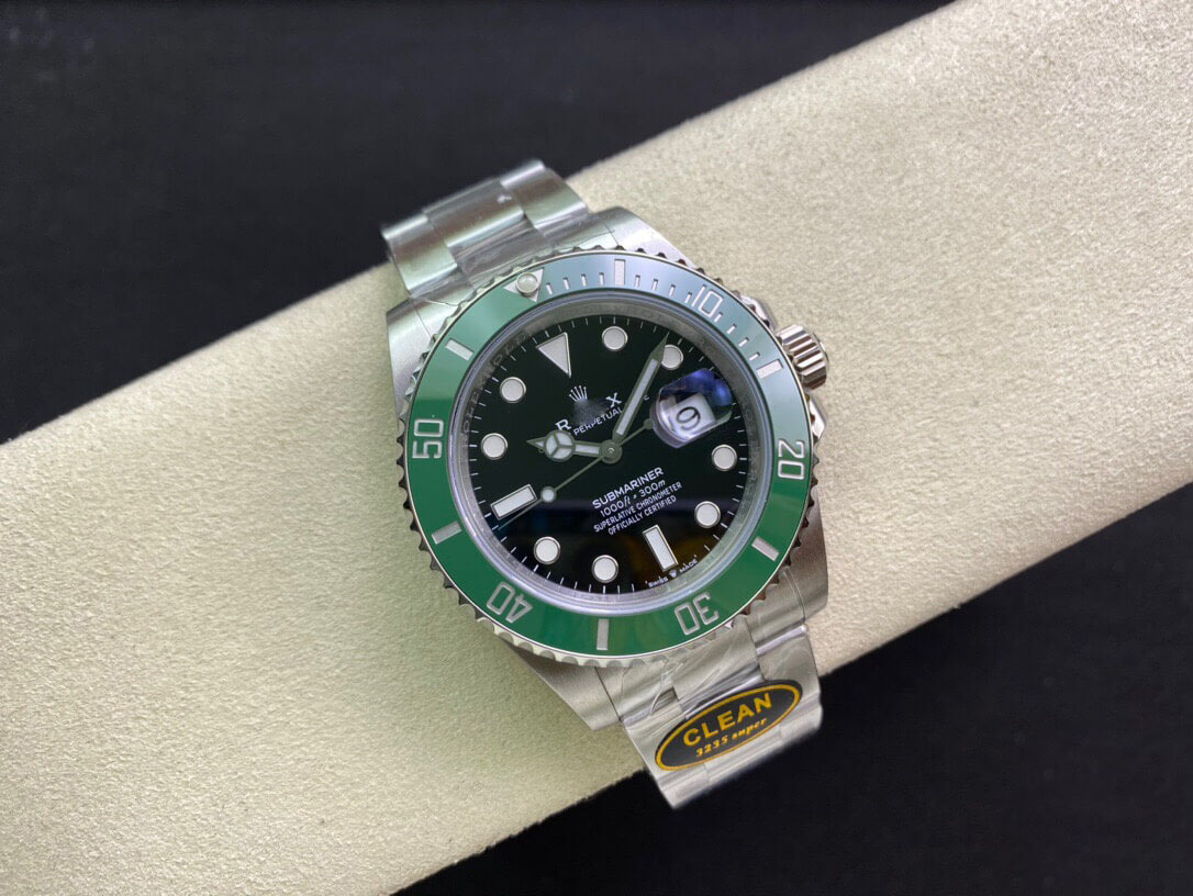 ROLEX SUBMARINER 116610LV-97200 CLEAN FACTORY V4 STAINLESS STEEL STRAP