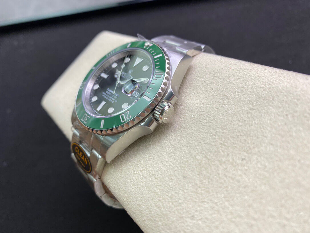 ROLEX SUBMARINER 116610LV-97200 CLEAN FACTORY V4 STAINLESS STEEL STRAP