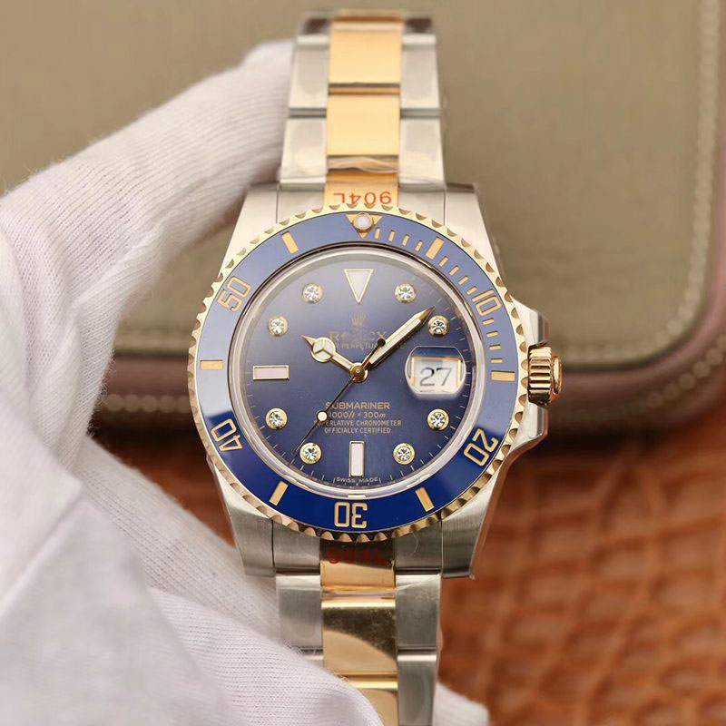 ROLEX SUBMARINER DATE 116613 GM FACTORY BLUE DIAL