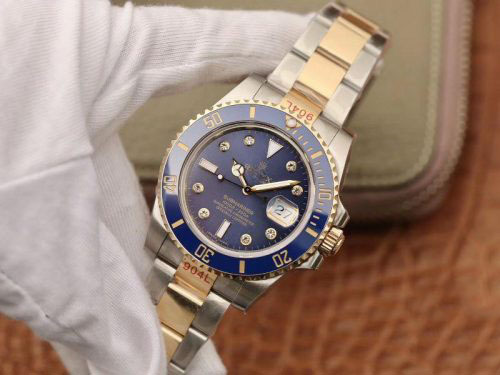 ROLEX SUBMARINER DATE 116613 GM FACTORY BLUE DIAL