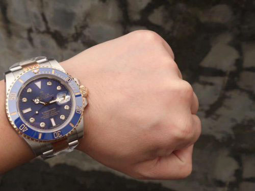 ROLEX SUBMARINER DATE 116613 GM FACTORY BLUE DIAL