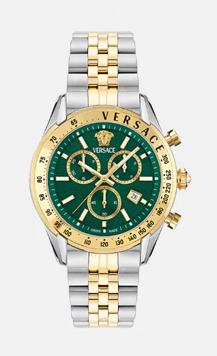 VERSACE CHRONO MASTER WATCH 44MM