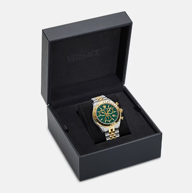 VERSACE CHRONO MASTER WATCH 44MM