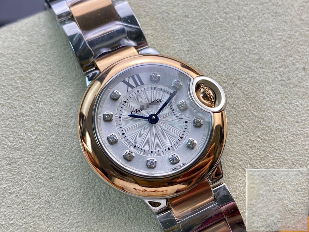   CARTIER BALLON BLEU DE 28MM W3BB0005 V6 FACTORY WHITE DIAL