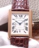  CARTIER TANK W5200026 V9 FACTORY WHITE DIAL