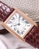  CARTIER TANK W5200026 V9 FACTORY WHITE DIAL