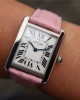 CARTIER TANK LADIES K11 FACTORY PINK STRAP