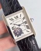 CARTIER TANK SOLO XL AUTOMATIC W5200027 ZF FACTORY WHITE DIAL